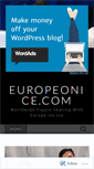 Mobile Screenshot of europeonice.com