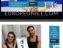 Tablet Screenshot of europeonice.com